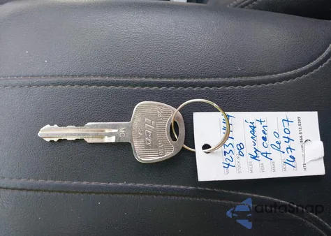 2008 Hyundai Accent Gls from USA, damaged, VIN KMHCN46C88U167407